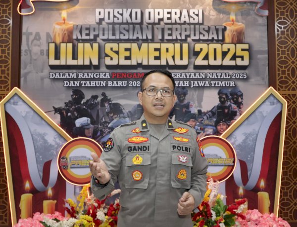 Polda Jatim Sampaikan Update Arus Lalu Lintas Hari Ketujuh Operasi Lilin Semeru 2025